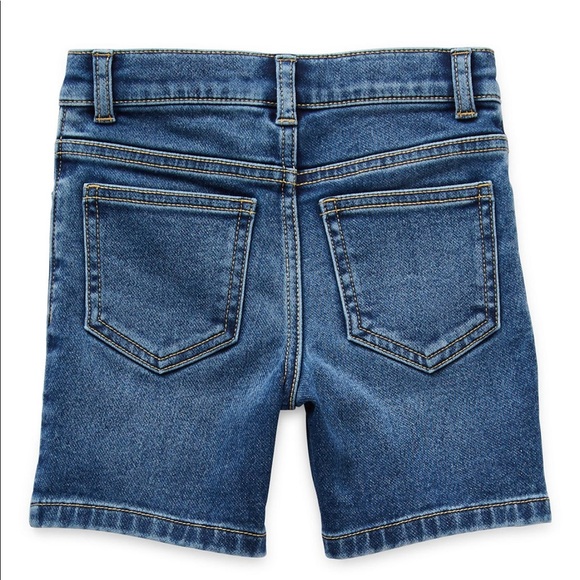 Toddler Boys Ajustable Waistband Denim Short - Picture 2 of 2